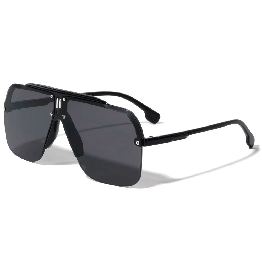 Men Sunglasses Dark Black Lens Sports Light Weight Comfortable Style Elegant New